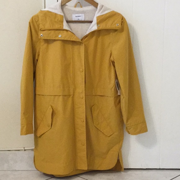 NWT OLD NAVY (XS) Cotton Hooded Jacket Pockets - Picture 2 of 12